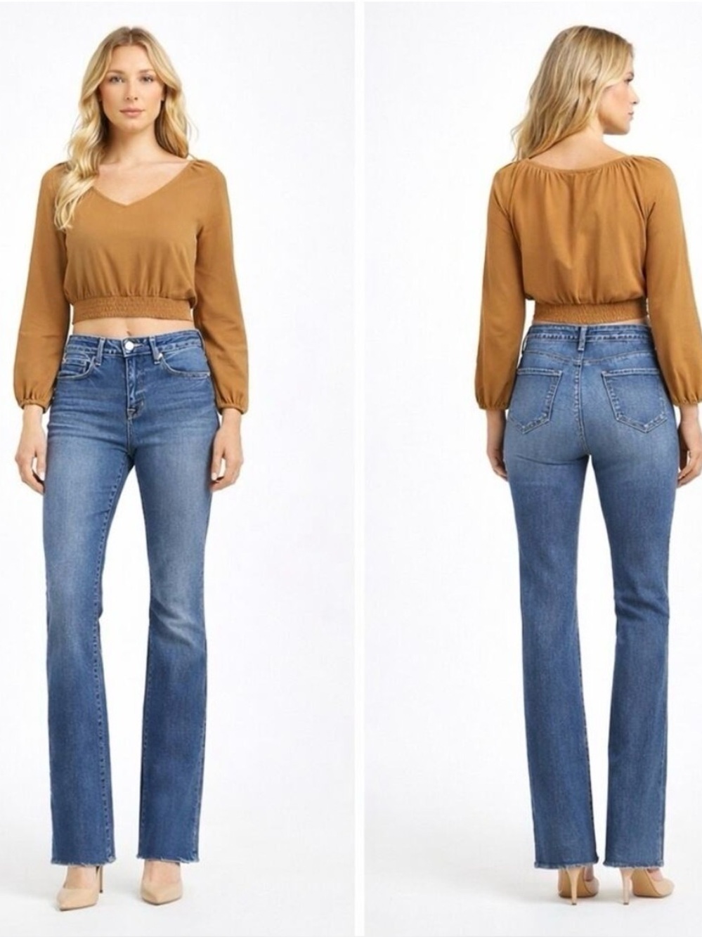 L’AGENCE Ruth Lacerta Straight Leg Jeans 31